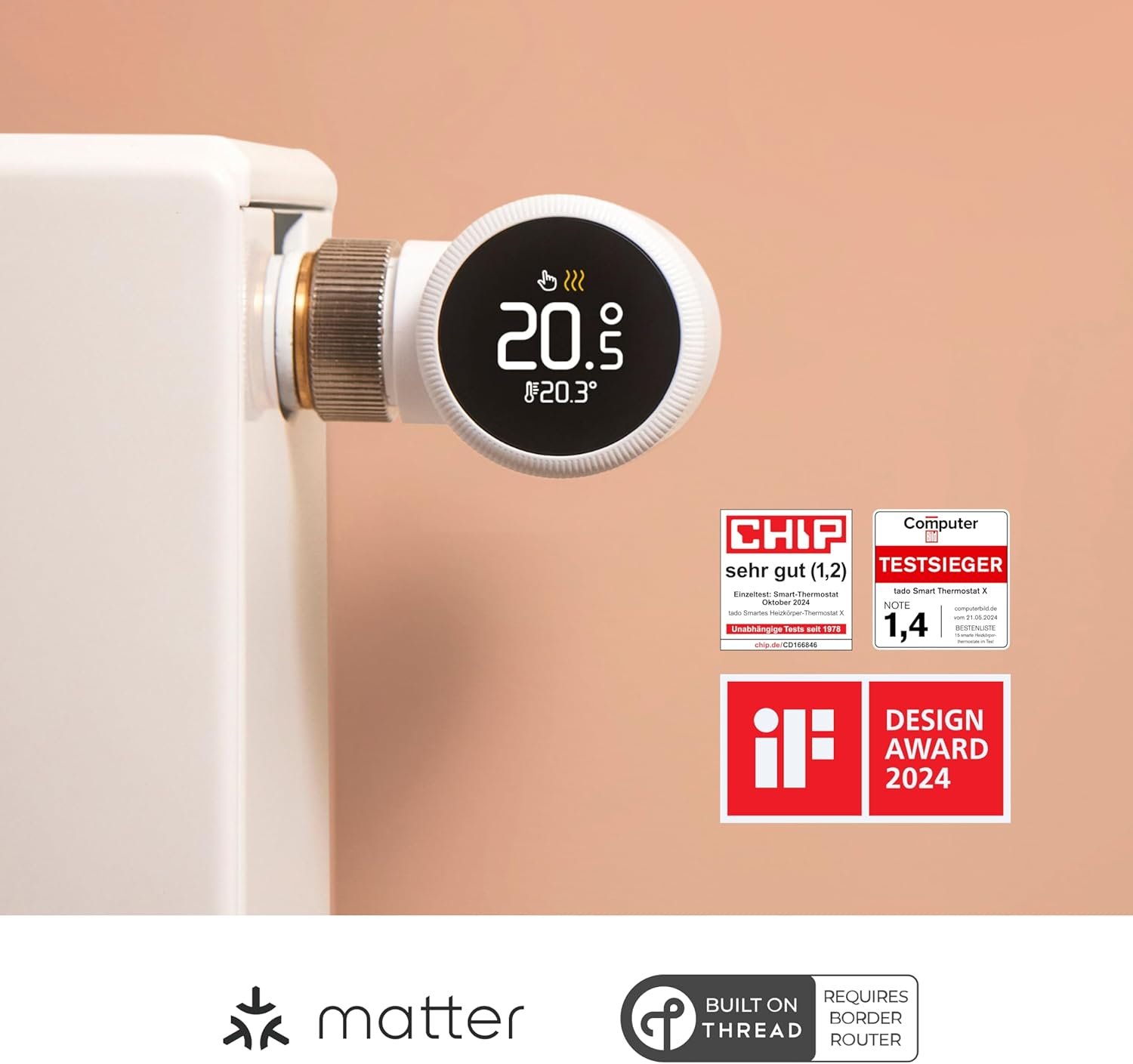 Tado ° Smartes Heizkörperthermostat X - Trio Pack, Heizungssteuerung pro App und Smart Speaker (Alexa, Siri, Google Assistant), Energie Sparen, DIY -Installation, Nicht Kompatibel Mit Tado ° V3+ – Bild 7
