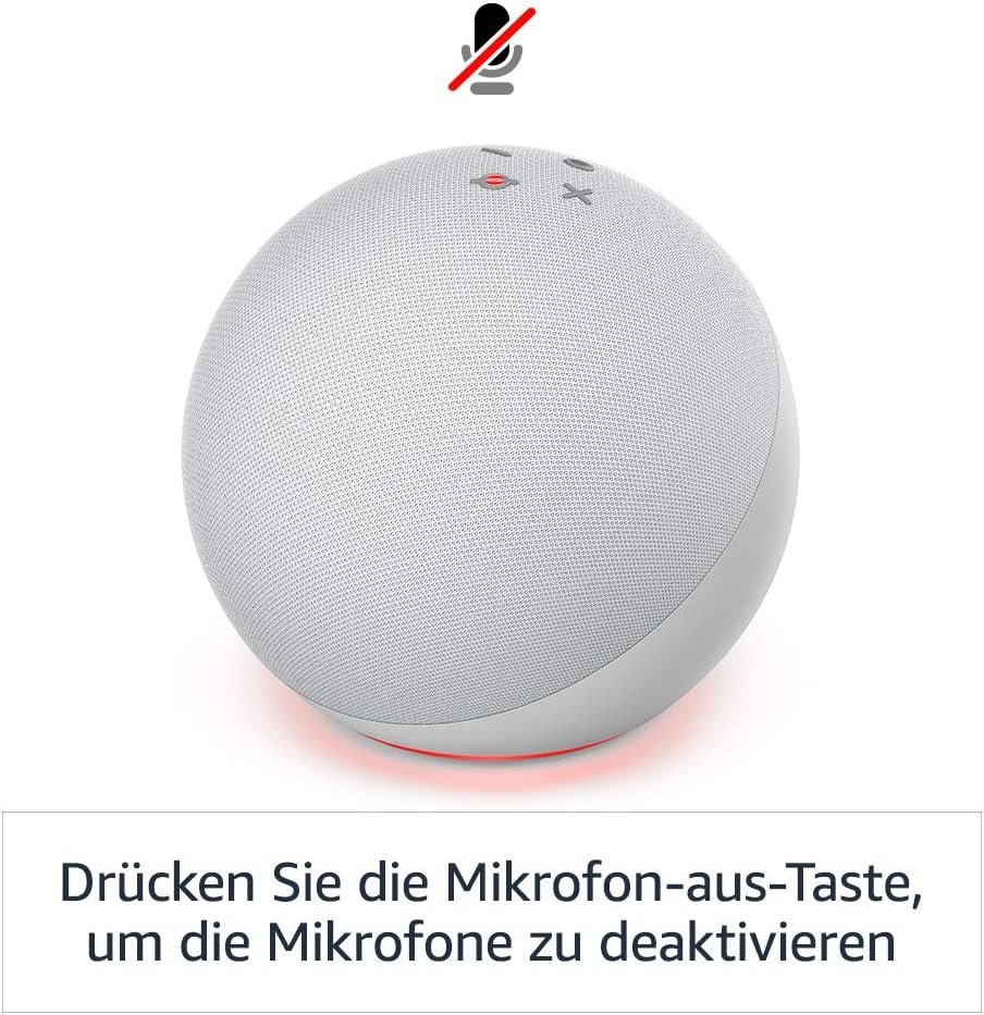 Echo (4. Generation, 2020) | MIT HERAUSRAGENDEM KLANG, Smart Home-Hub und Alexa | Anthrazit, Zertifizier und Generalternholt – Bild 7