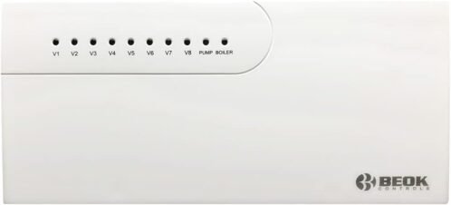 Beok fußbodenheizungscontroller 230V FUSSBODENHEZUNG Smart Home für 8 Raumthermostat und Stellantrebe Digitale Stellmotoren für