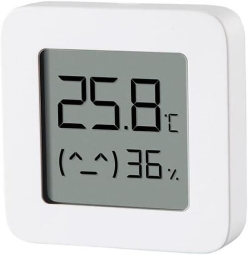 Xiaomi Mi Temperatur-Abend Feuchtzeitmonitor 2, Kunststoff ,, Weiß, 43 mm