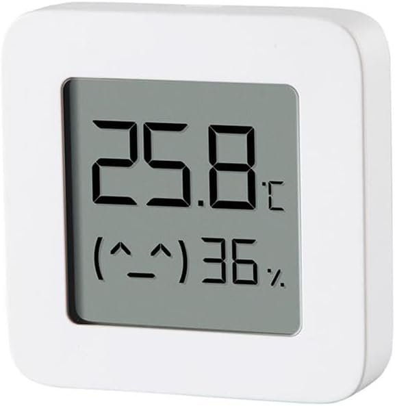 Xiaomi Mi Temperatur-Abend Feuchtzeitmonitor 2, Kunststoff ,, Weiß, 43 mm
