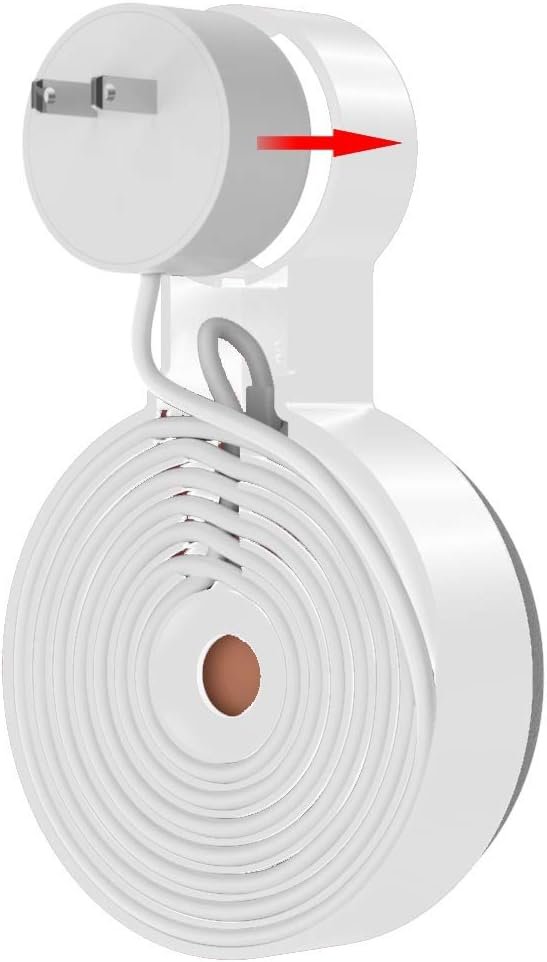 Baaletc Wandhalterung für Heimat Mini, Nest Mini (2. Generation) Halterung Stänger für Heimathilfsassistenten, Wandmontage/Direkt AufgehänGt Stecker in Küche Badezimmer Schlafzimmer – Bild 7