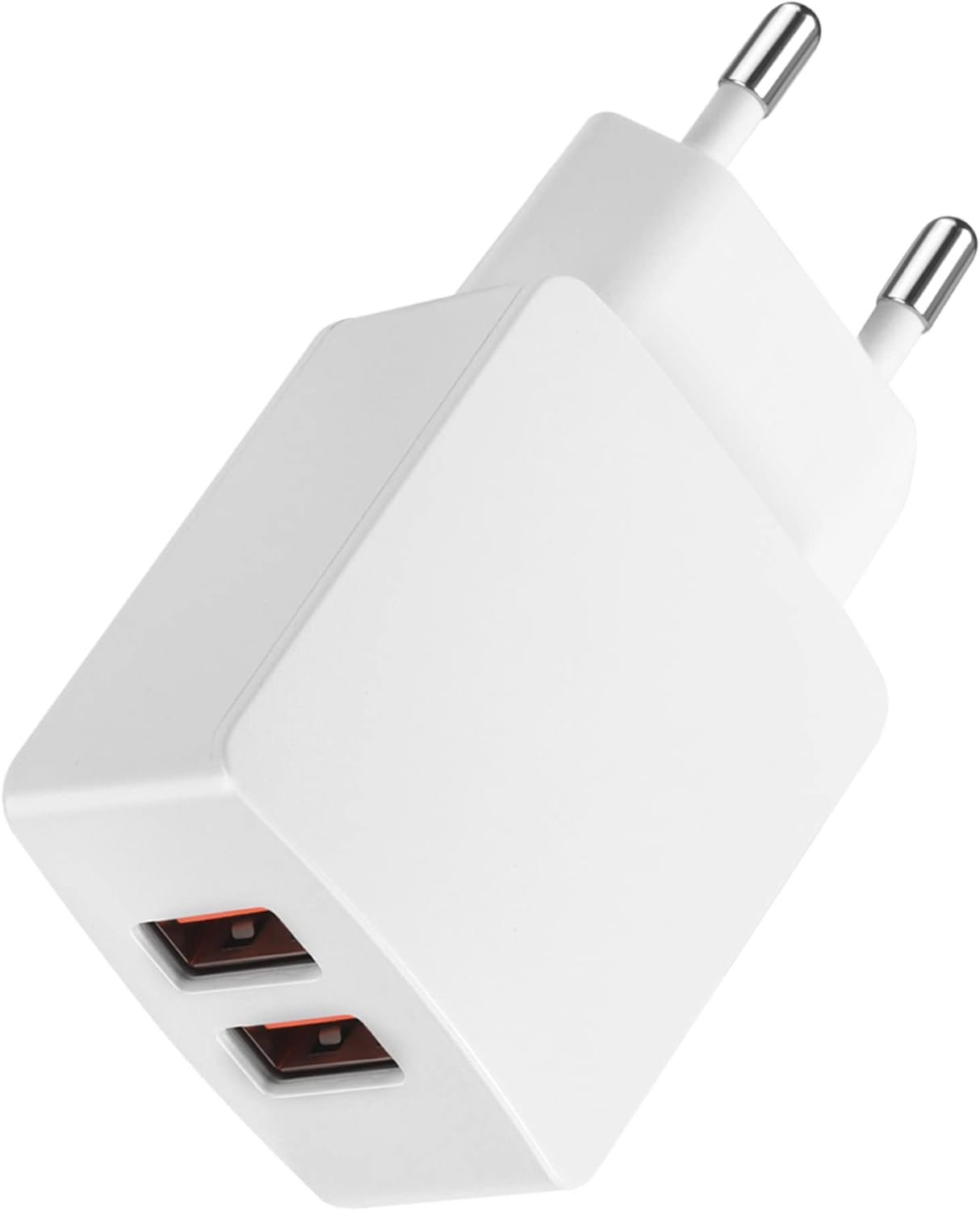 USB Ladegerät, 5 V/2,1a 2-Port USB-NetzEl, 10,5W USB Stecker Power Adapter Netzstecker Steckdose Plug Ladestecker Kompatibel MIT iPhone, iPods, AirPods, Samsung, Xiaomi Redmi, Oppo, Huawei Handy Handy Handy Handy
