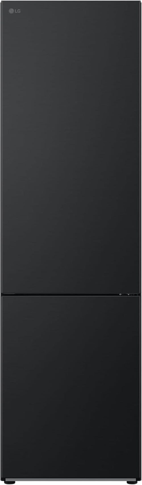 LG Electronics GBV22NCCEP MIT Smart Wechselrichter Kompressor | Moderne flache Tür: Moderne, Nahtlose tür | Insgesamt kein Frost | Essenz matt schwarz