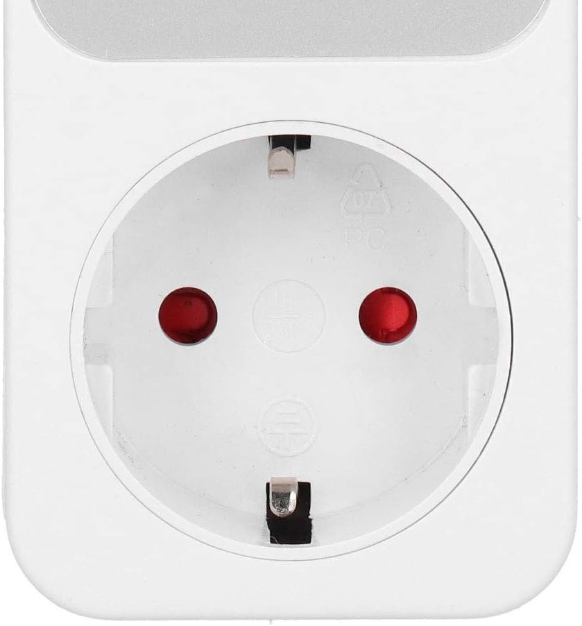 180 ~ 260V 13A USB Smart Digital Countdown-Buchse MIT 2 USB-Anschlussstecker, 1-10 Stunden Countdown-Zeit Energieeinsparung Fe¹r Computer, Telefonladeger? T, Innerbeleuchtung, Herde (EU-Plug) – Bild 6