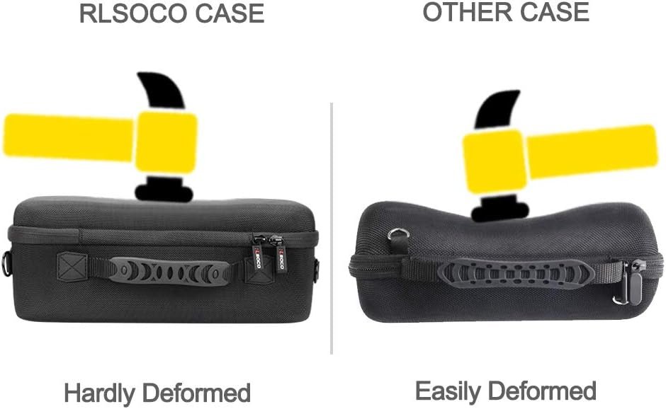 RLSOCO Harte Tasche für Bose Tragbare Smart/Home/Tribit Stormbox Pro tragbarer Bluetooth -Lautsprecher MIT Schultergurt – Bild 4