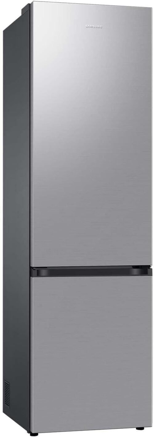 Samsung Kühl-Gefrier-Kombination, Kühlschnank mit Gefrierfach, 203 cm, 390 l Gesamtvolumen, 114 L GefriereL, AI Energiemodus, Edelstahl-Look, RL38C600CSA/EG