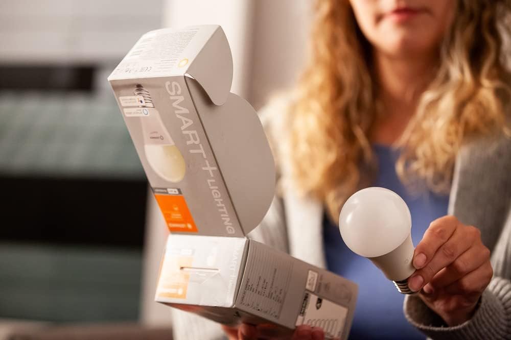 Ledvance Smarte LED-Lampe MIT WiFi Technologie, Sockel E27, Dimmbar, Warmweiß (2700 K), Ersetzt Glückampen MIT 100 W, Smart+ WiFi Classic Dimmable, 1ER-Pack – Bild 3