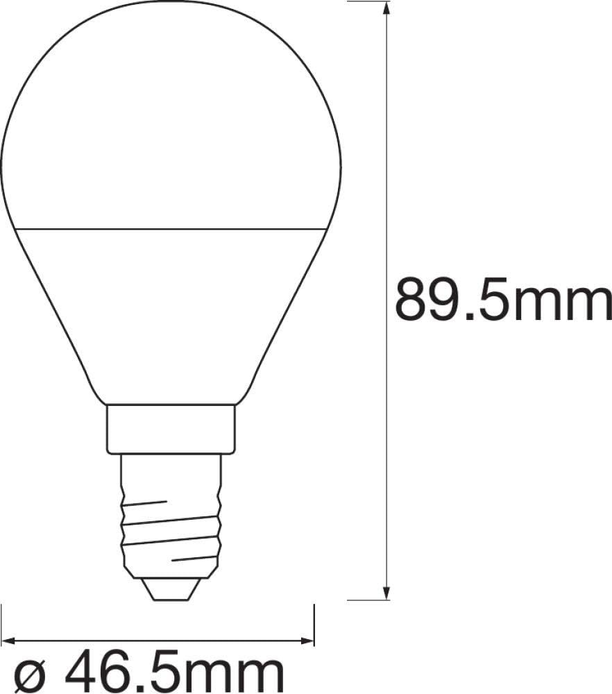 Ledvance Smarte LED-Lampe MIT WiFi Technologie, Sockel E14, Dimmbar, Warmweiß (2700 K), Ersetzt Glühlampen MIT 40 W, Smart+ WiFi Mini-Brampe dimmbar, 3er-Pack – Bild 9