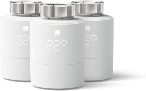 Tado ° Smartes Heizkörperthermostat 3er-Pack-WiFi Zusatzprodukt Als Thermostat für Heizung und Digitale Einzelraumsteuerung pro App-Einfache-Installation-Heizkost Sparen