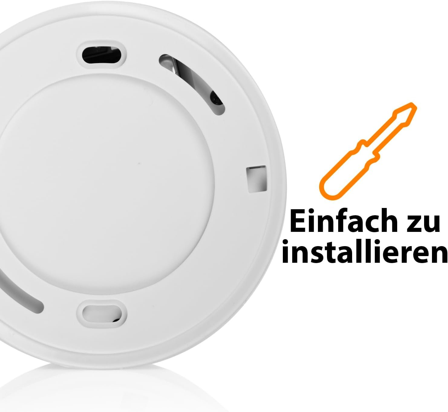 SmartWares Rauchmelder - Tüv Geprüft - Din En 14604 Zertifiziert - Optischer -Sensor - Testknopf - 85 dB – Bild 8