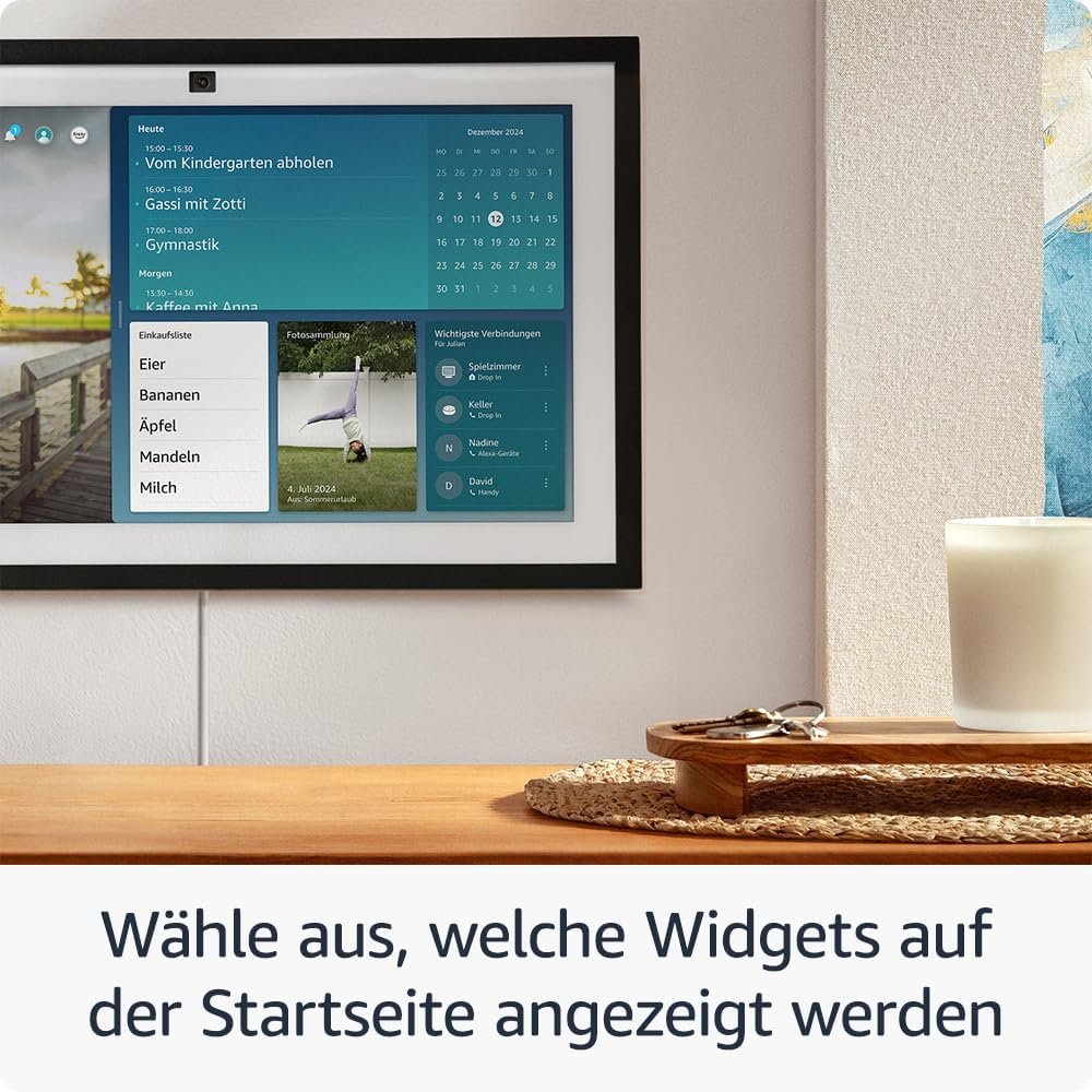Der Neue Amazon Echo Show 15 | 15,6-Zoll-Smart-Display in Full HD, MIT Integrierer Fire TV und Alexa-Spraachfernbedienung – Bild 4