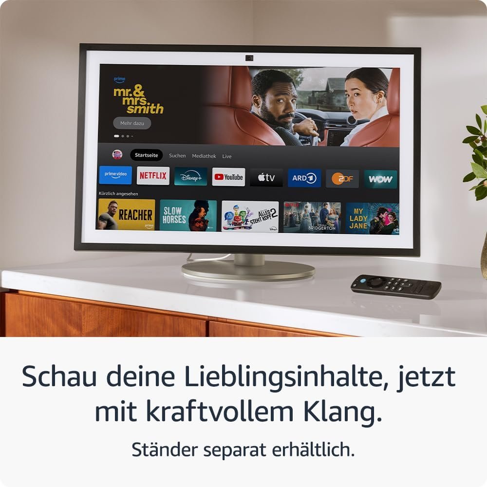 Der Neue Amazon Echo Show 15 | 15,6-Zoll-Smart-Display in Full HD, MIT Integrierer Fire TV und Alexa-Spraachfernbedienung – Bild 3