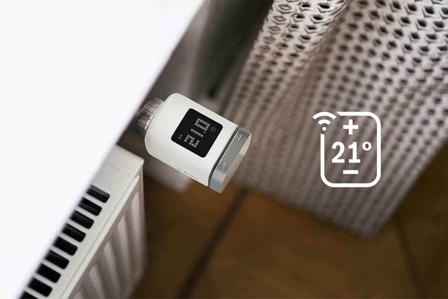 Bosch Smart Home Heizkörperthermostat II, Smartes Thermostat MIT App-Fungion, Kompatibel Mit Amazon Alexa, Apple Homekit, Google Home – Bild 2