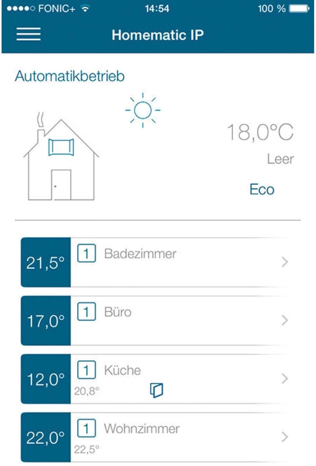 Homematic IP Smart Home Heizkörperthermostat, Digitaler Thermostat Heizung, Heizungsthermostat, Steuerung pro App, Alexa & Google Assistent, Einfache -Installation, Energie Sparen, 140280A0 – Bild 4
