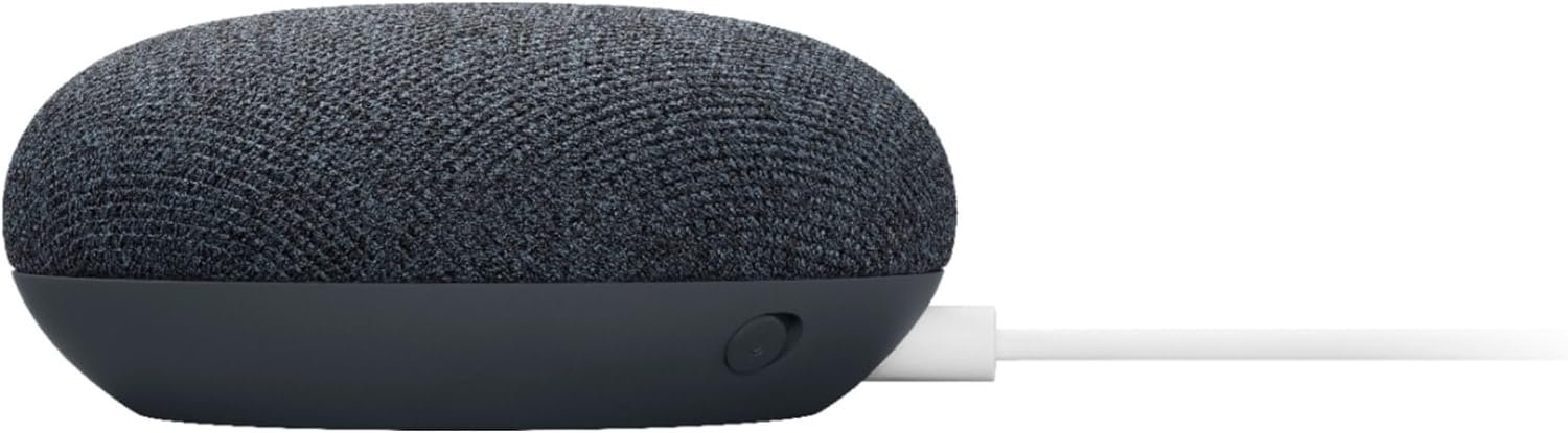 Google Nest Mini 2. Generation Kabelloser Bluetooth-Lautsprecher (Anthrazit) – Bild 4