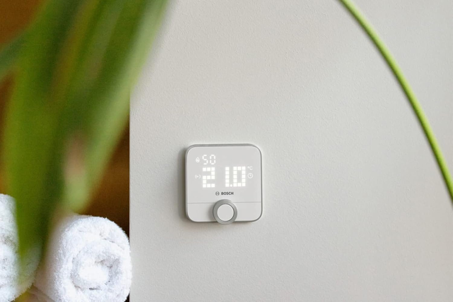 Bosch Smart Home Raumthermostat II für Kabelgebundener Heizsystem, 230 V, Kompatibel MIT Google Assistent und Alexa – Bild 4