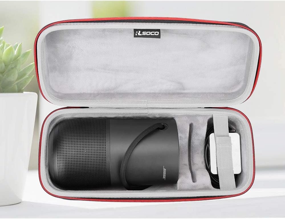 RLSOCO Harte Tasche für Bose Tragbare Smart/Home/Tribit Stormbox Pro tragbarer Bluetooth -Lautsprecher MIT Schultergurt – Bild 6