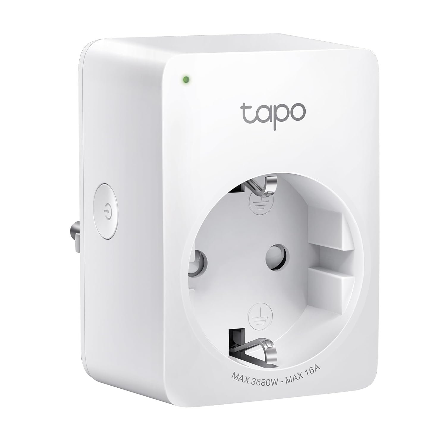 TP-Link Tapo Smart Wlan Steckdose Tapo P110 MIT EnergieverbrauchsKontrolle, Smart Home Alexa Steckdose, Funktionier mit Alexa, Google Home, Sprachsteinung, FernzugriFe, Kein Hub Notwendig, Mini