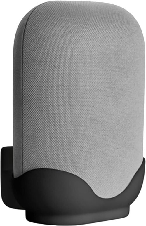 Google Nest Audio Smart Speaker Wandhalterung Ständer – Feste Halterung Kompatibel MIT Google Nest Audio (Schwarz)