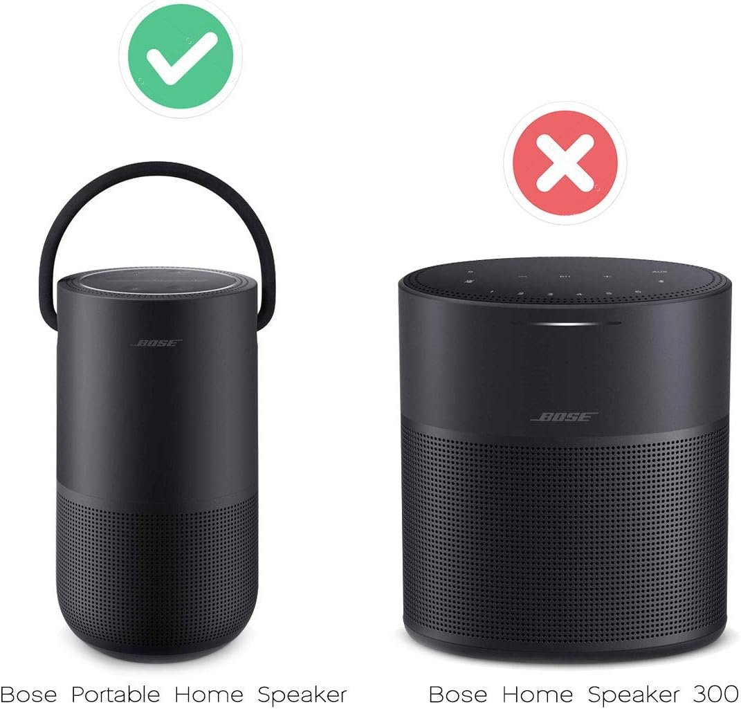 CO2Crea Hart Reiseschmutzhülle Etui Tasche für Bose Tragable Smart Speaker Fall Etui Tragetasche, Nur Hülle – Bild 3