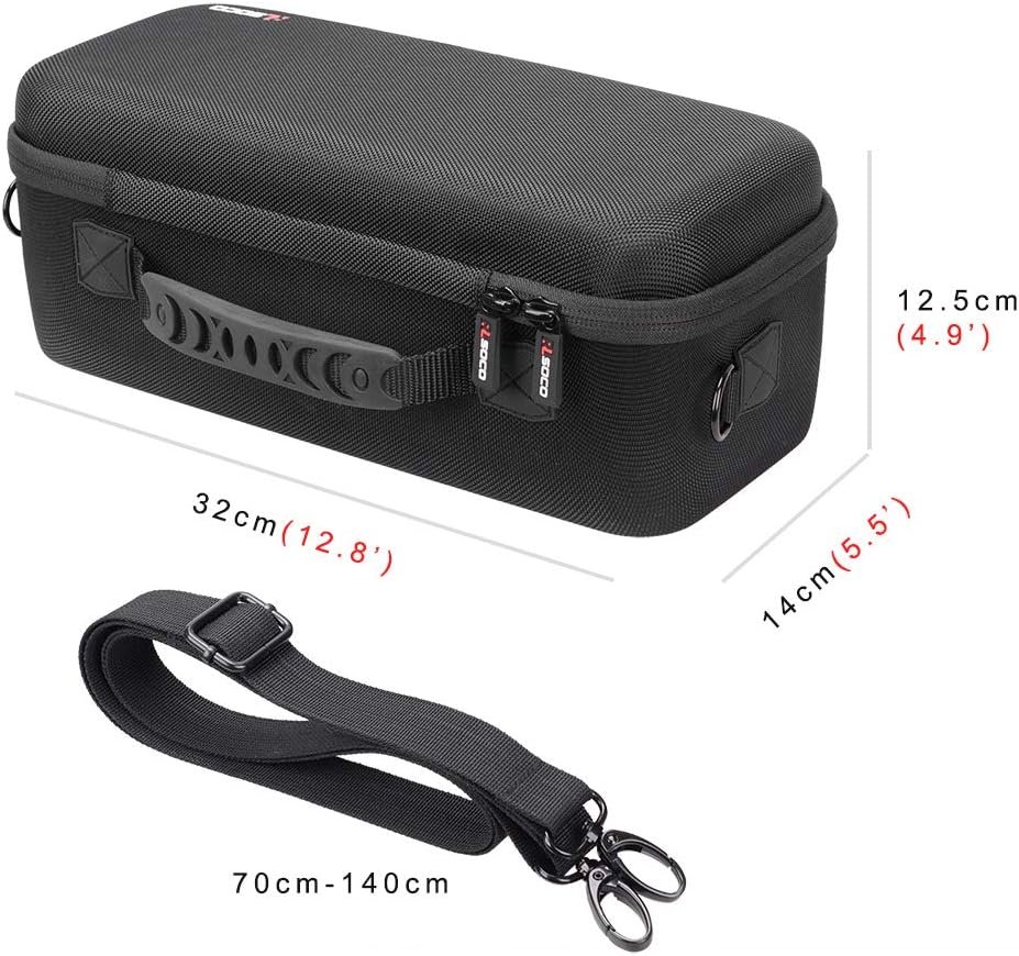 RLSOCO Harte Tasche für Bose Tragbare Smart/Home/Tribit Stormbox Pro tragbarer Bluetooth -Lautsprecher MIT Schultergurt – Bild 5