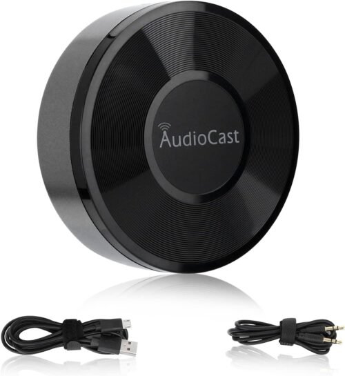Audiocast WiFi Wireless Music Adapter zum Audio-Streams Zu Lautspechersystemen über Wi-Fi-Netzwerk von Mobilgeräten