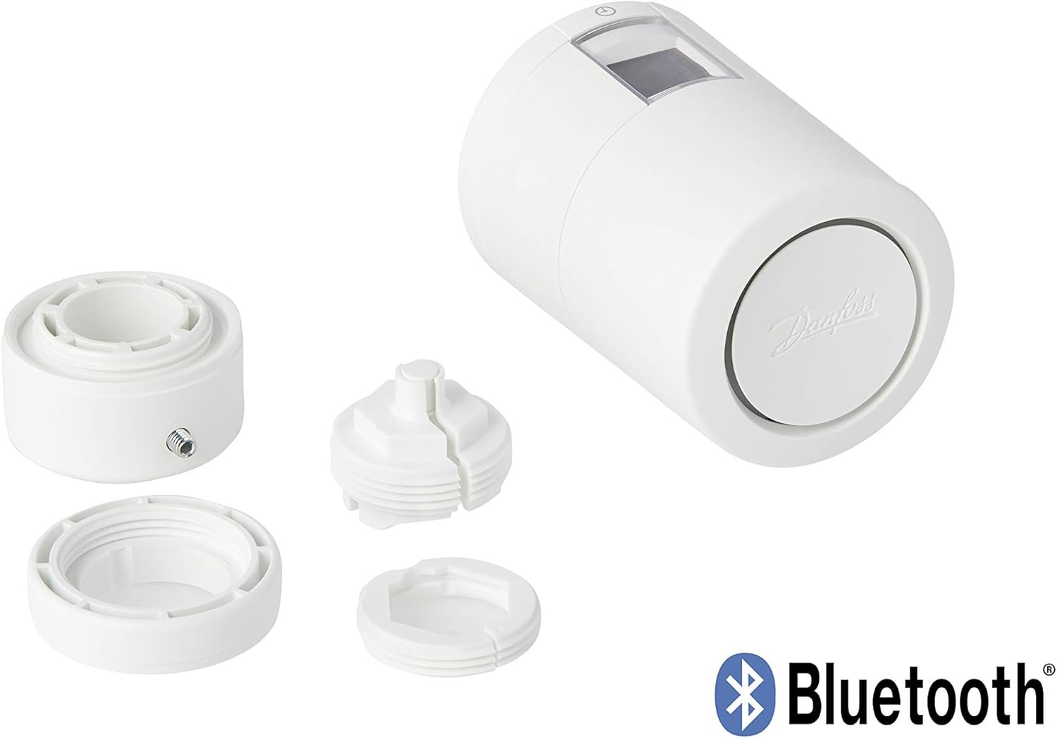 Danfoss Smart Heizkörperthermostat MIT Bluetooth-Technologie Eco 014G1115 Neue Version, Weiß – Bild 5