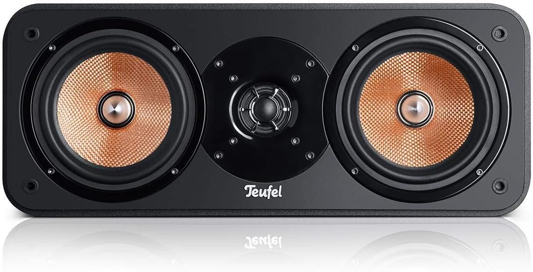 Teufel Ultima 40 Surround 5.1 -Sets - Heimkino Lautspecher 5.1 Soundanklage Kino Baumklang Surround Subwoofer Film High -End HiFi - Schwarz/Weiß – Bild 5