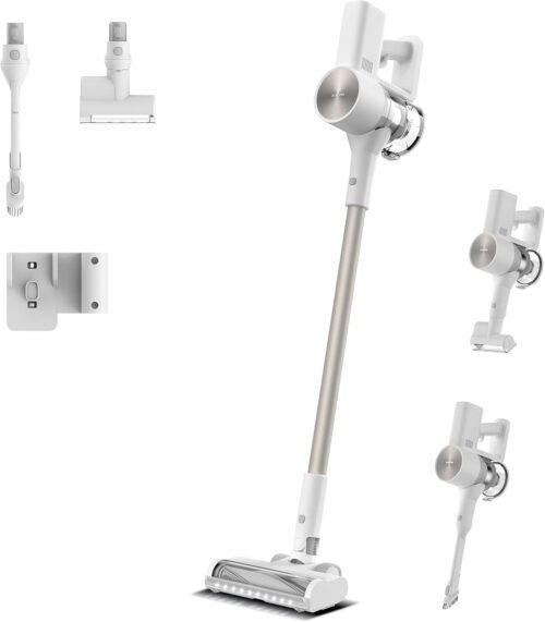 Xiaomi Vakuumreiniger G20-Leistungsstarker 150AW AKKU-SCHUBSAUGER MIT LED-SUCHCHEINWERFER, 12-Zyklon-Technologie und 5-Stufen-Filterung