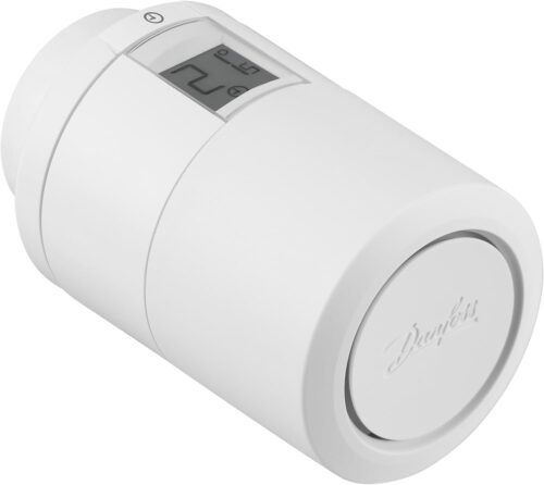 Danfoss Smart Heizkörperthermostat MIT Bluetooth-Technologie Eco 014G1115 Neue Version, Weiß