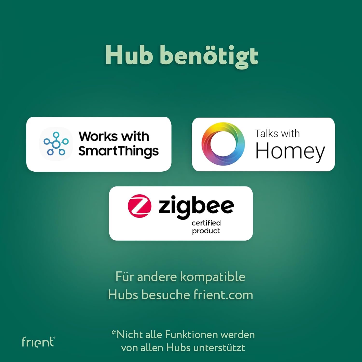 Frient Motion Sensor Pro | Pir | Bewegungsmelder, temperatur- und Lichtsensor | Smart Home Automation | Manipulationsschutz | Zigbee | FunktionTerert MIT SmartThings, Home Assistent und heimelig – Bild 3