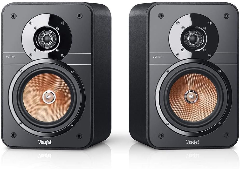 Teufel Ultima 20 Surround 5.1 -Sets - Heimkino Lautspecher 5.1 Soundanklage Kino Baumklang Surround Subwoofer Film High -End HiFi -Lautsprecher - Schwarz – Bild 2