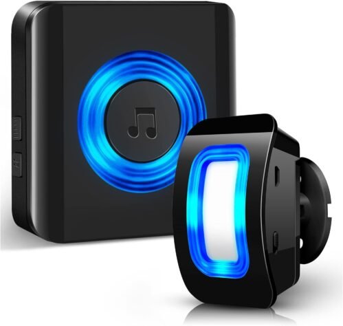 Bewegungsmelder Aussen MIT Klingel-Durchgangsmelder Inner