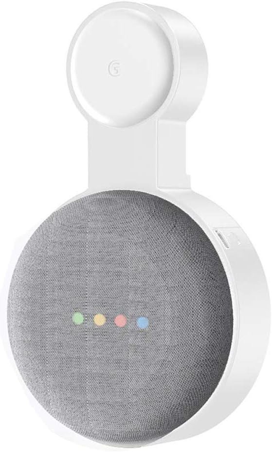 Baaletc Wandhalterung für Heimat Mini, Nest Mini (2. Generation) Halterung Stänger für Heimathilfsassistenten, Wandmontage/Direkt AufgehänGt Stecker in Küche Badezimmer Schlafzimmer
