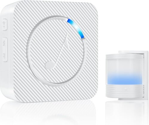 Bewegungsmelder Alarm Klingel, Physsen Funk Durchgangsmelder, Pir Infrarot Bewgungssor intensor TÜRALARM FUNKLINGEL, ANTI-DIEBSTAHL LADENTUR LADENGOGNE FUR HÄUSER GESCHAFTE BUROS FABRIKE