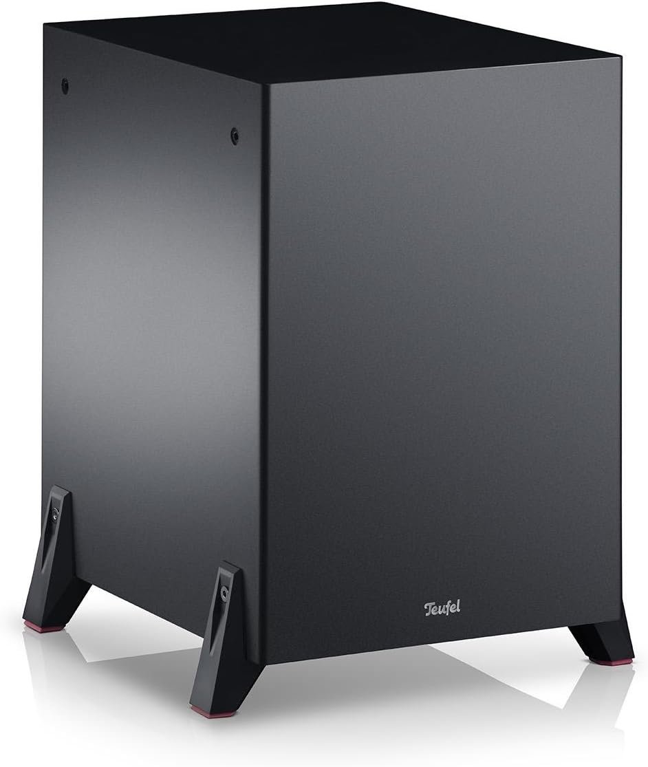 Teufel Ultima 40 Surround 5.1 -Sets - Heimkino Lautspecher 5.1 Soundanklage Kino Baumklang Surround Subwoofer Film High -End HiFi - Schwarz/Weiß – Bild 8