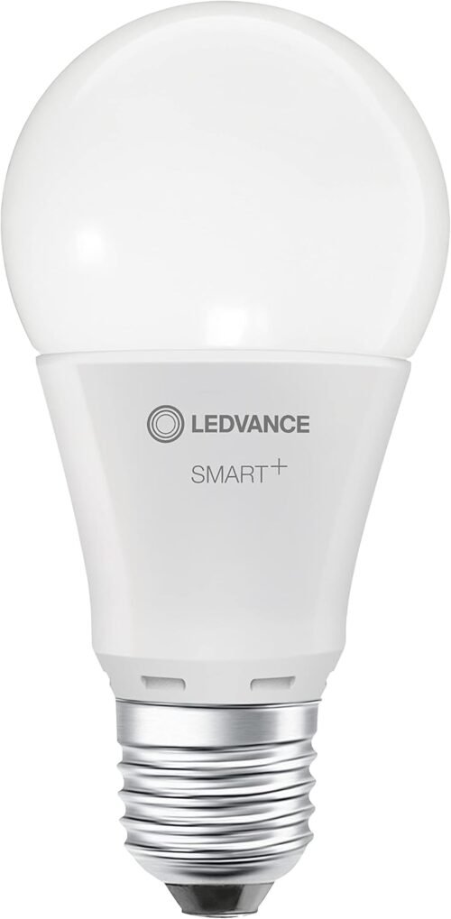 Ledvance Smarte LED-Lampe MIT WiFi Technologie, Sockel E27, Dimmbar, Warmweiß (2700 K), Ersetzt Glückampen MIT 100 W, Smart+ WiFi Classic Dimmable, 1ER-Pack