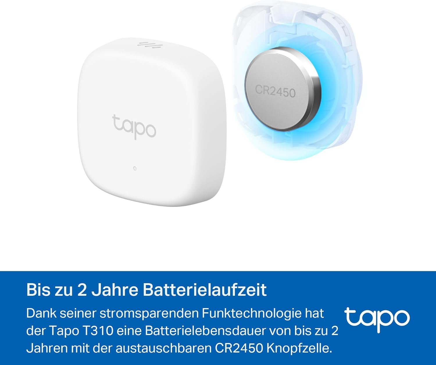 TAPO T310 Smart Temperatur & LuftfeuchtigKEITSMONITOR, Kostenlose datenspeicherung, Visuellle Grafiken, flexible Installation, App-Benachrichtungen, Hub H100 Erforderlich – Bild 6