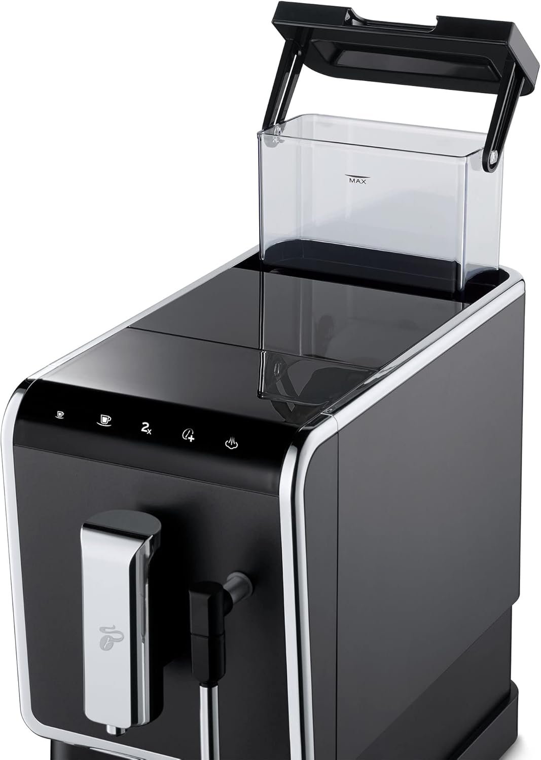 Tchibo Kaffeevollautomat Esperto Latte MIT Milchaufschauerfunktion für Caffè Crema, Espresso und Milchspecialitäten, Anthrazit – Bild 4