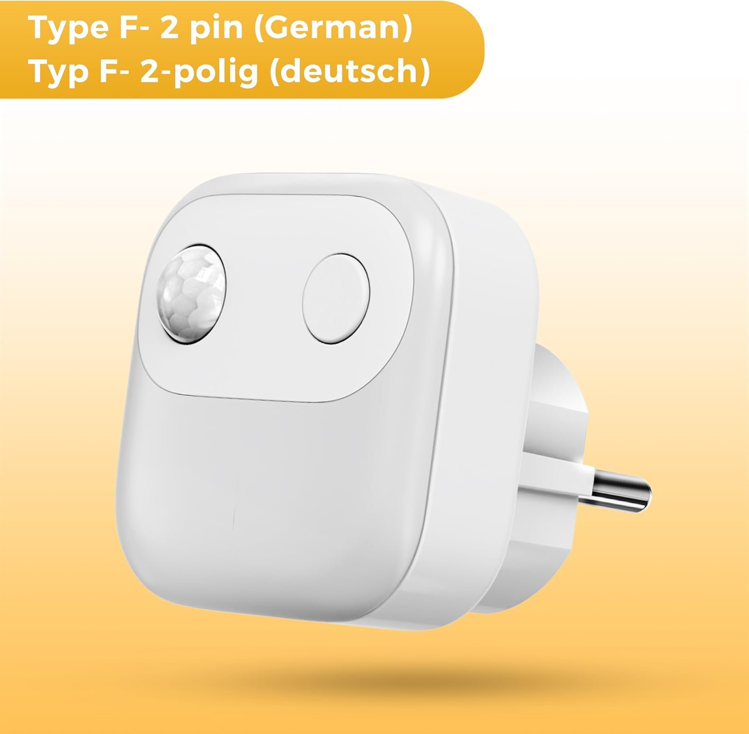 Lohas-geführtes von von Nachtlich mit Bewegungsmelder, 2er-Pack-LED nachtlich steckdose warmweiß 3000k, 30/60/100lm Helligkeit Einstellbar, Dämmerungsschalter nachtlich Für Flur, Treppe, Schlafzimmer, Schlafzimmer, Schlafzimmer, Schlafzimmer, Schlafzimmer, Schlafzimmer – Bild 7