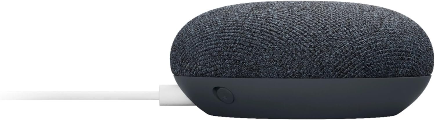Google Nest Mini 2. Generation Kabelloser Bluetooth-Lautsprecher (Anthrazit) – Bild 3