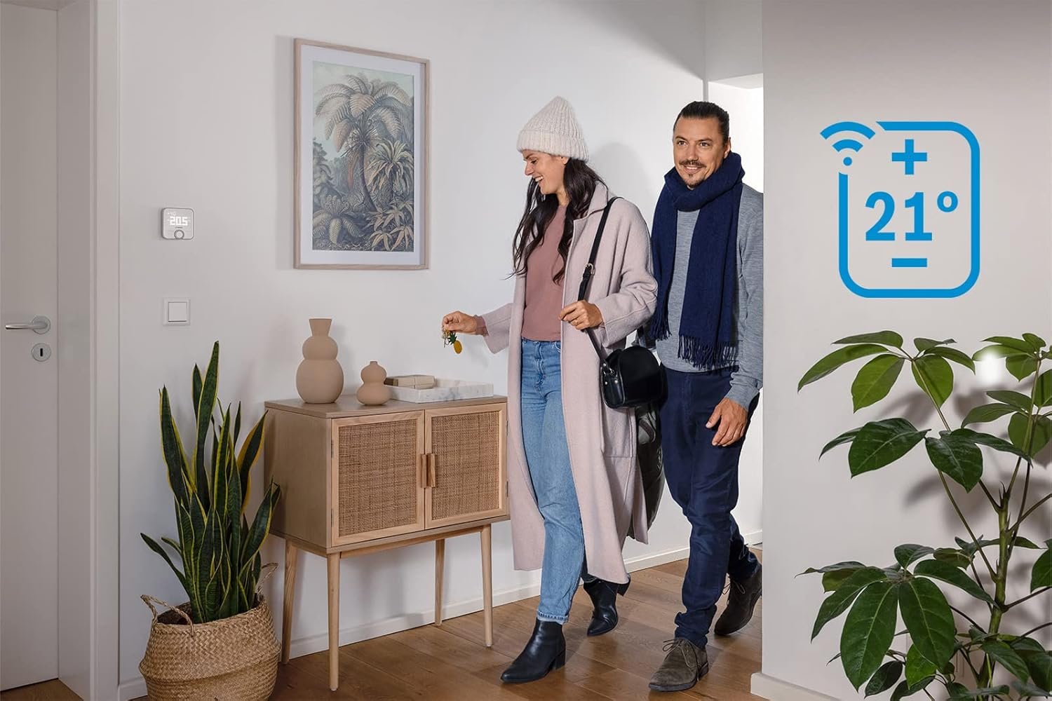 Bosch Smart Home Raumthermostat II für Kabelgebundener Heizsystem, 230 V, Kompatibel MIT Google Assistent und Alexa – Bild 2