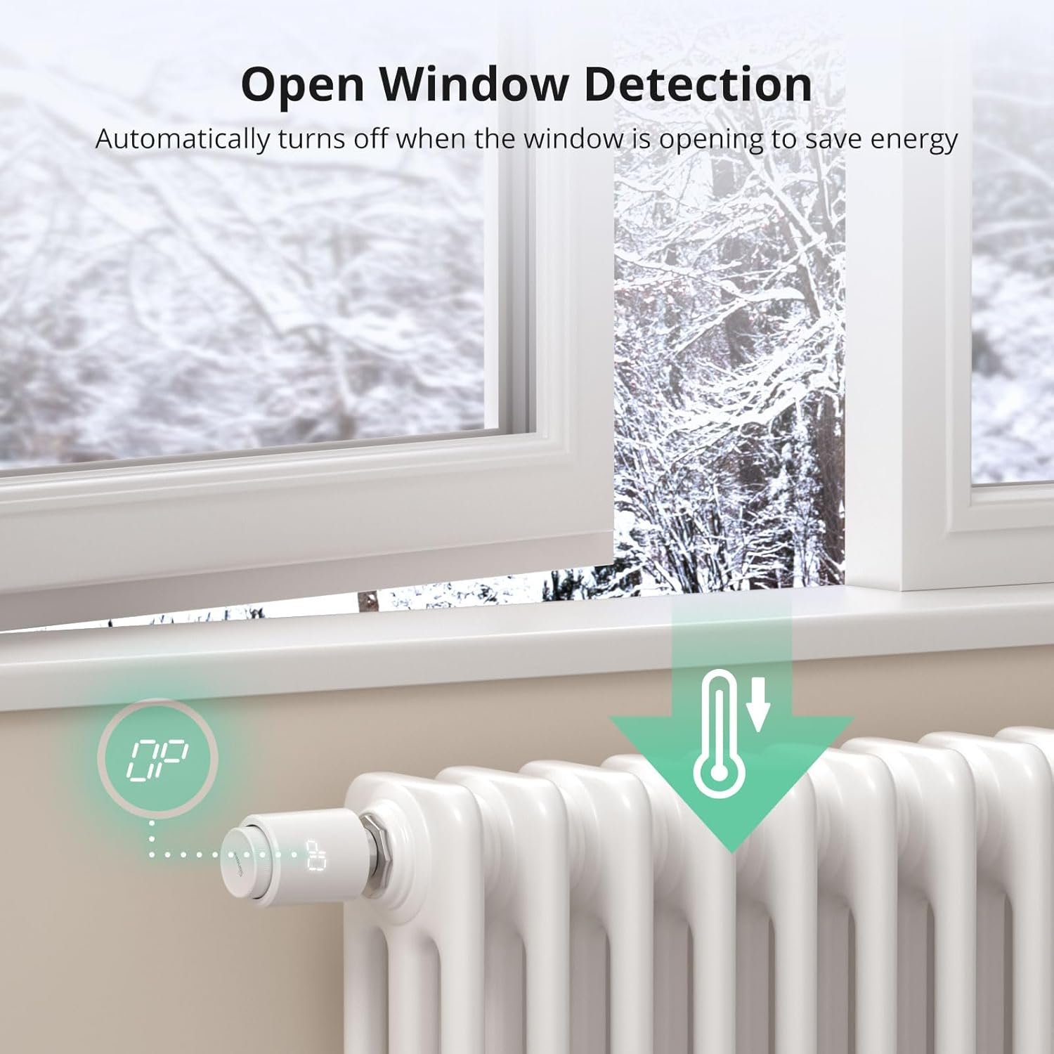 Sonoff Smart Heizkörperthermostat TRVZB, Smart HeizungSthermostat MIT App-Funktion, Zigbee Thermostat Benösigt Zigbee 3.0 Hub, Kompatibel Mit Amazon Alexa/Home Assistent – Bild 7