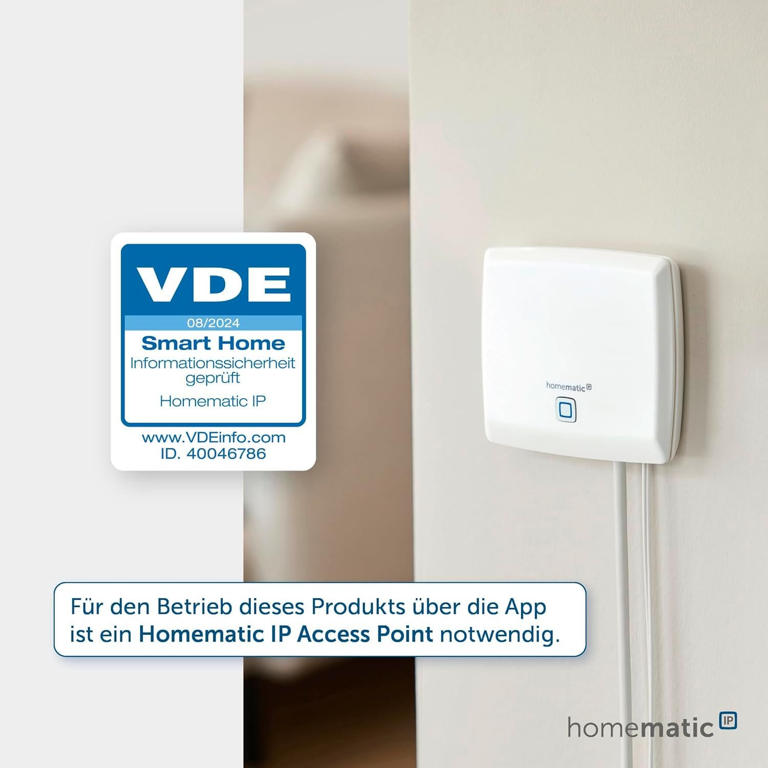 Homematic IP Smart Home Heizkörperthermostat - Basic, Digitaler Thermostat Heizung, Steeuerung per App, Alexa, Google Assistant, Einfache -Installation, Energie Sparen, 153412a3 – Bild 4