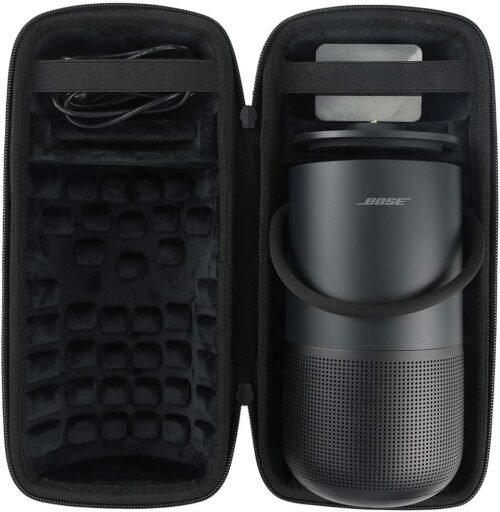 CO2Crea Hart Reiseschmutzhülle Etui Tasche für Bose Tragable Smart Speaker Fall Etui Tragetasche, Nur Hülle