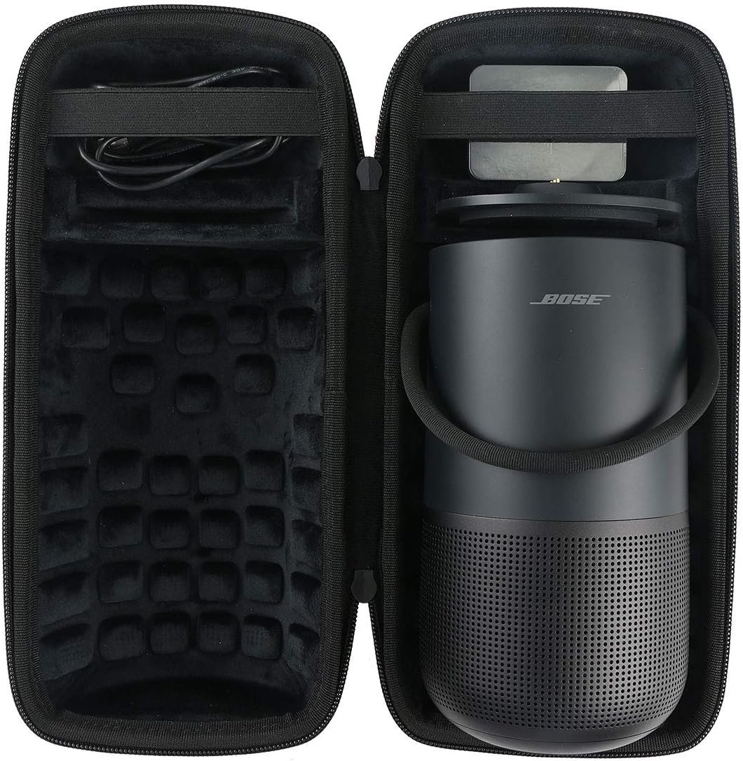 CO2Crea Hart Reiseschmutzhülle Etui Tasche für Bose Tragable Smart Speaker Fall Etui Tragetasche, Nur Hülle