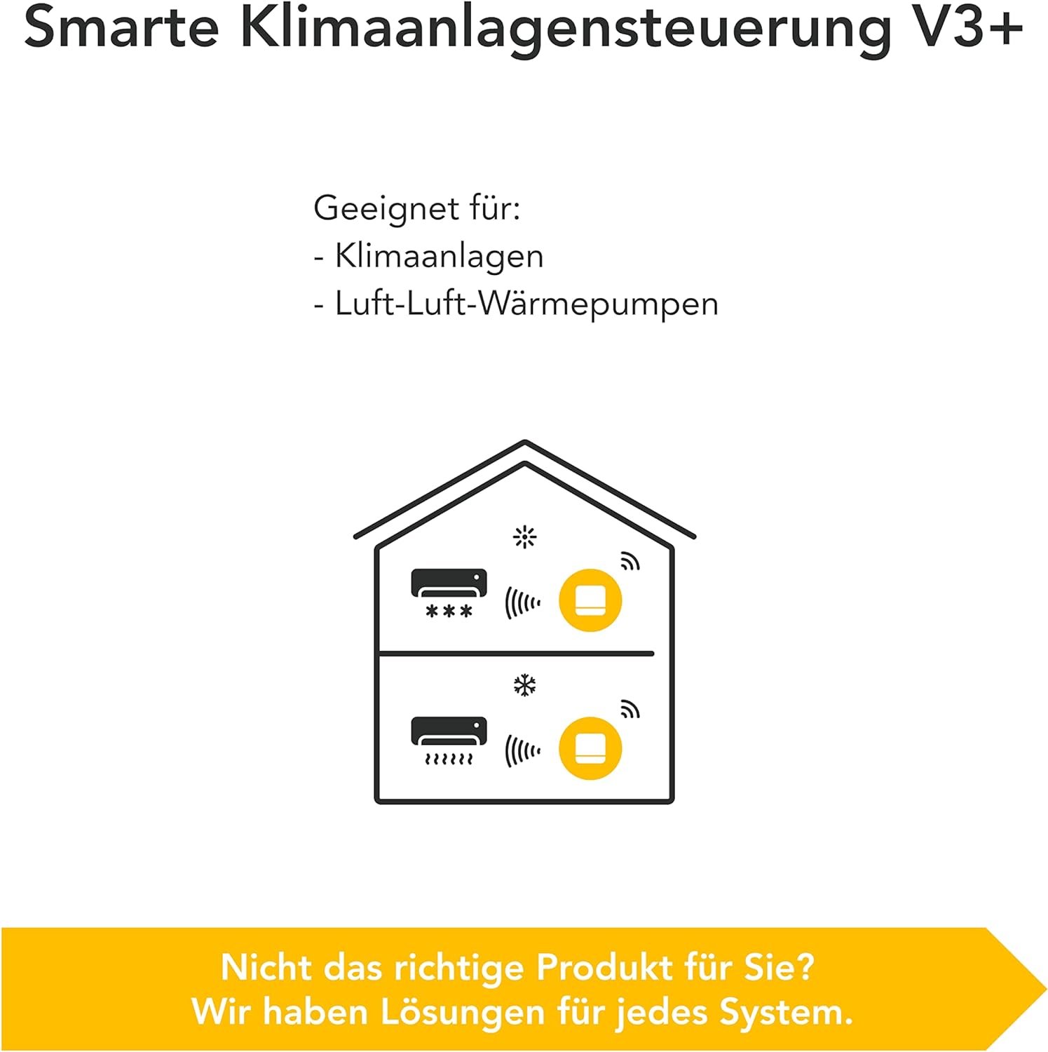 Tado ° Smarte Klimaanlagensteuerung MIT Standfuß - Klimaanlage Digital Steuern pro App - Optimales Baumklima - Energie Sparen - Einfache -Installation - Kompatibel Mit Alexa, Siri & Google Assistent – Bild 3