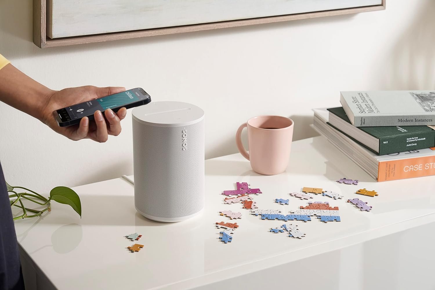 Sonos Ära 100 | Smart Speaker MIT Wlan, Bluetooth, Kompatibel Mit Amazon Alexa - Weiß – Bild 5