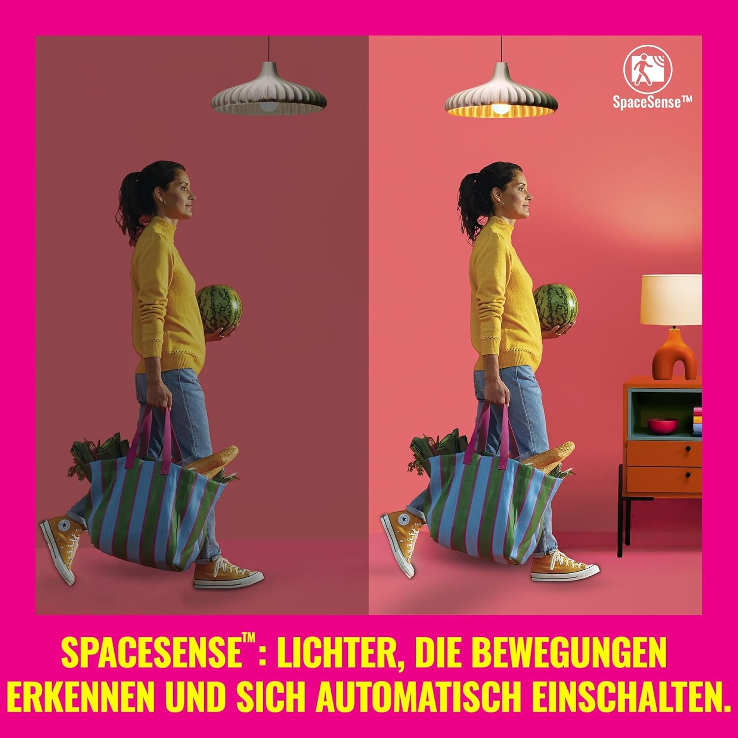 Wiz Smart Plug, Smarte Steckdose Zurerung von Lampen und Geraten inkl. Stromverbrauchsmesser, Smarte Lichtsteuerung über Wlan pro Stimme/App, Weiß – Bild 4